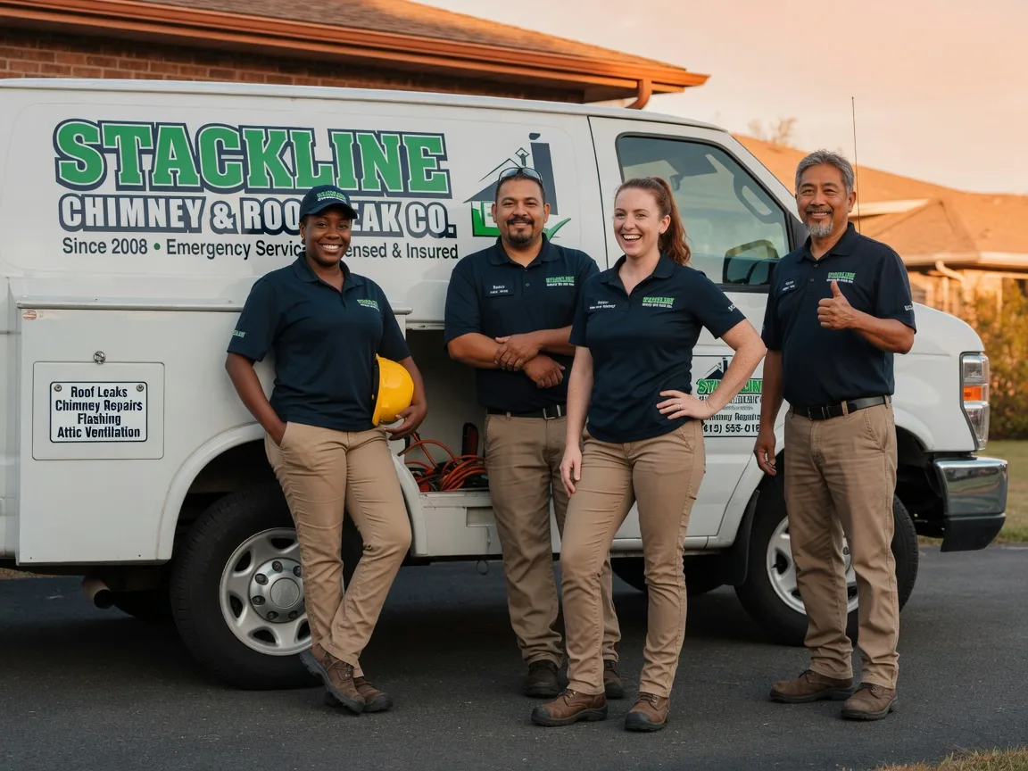 Chimney flashing repair company in Floral, AR
